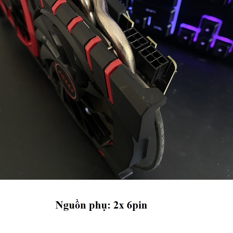Card màn hình Gaming MSI R9 380 4GB DDR5 256bit, hàng zin tháo máy, BH 6 tháng