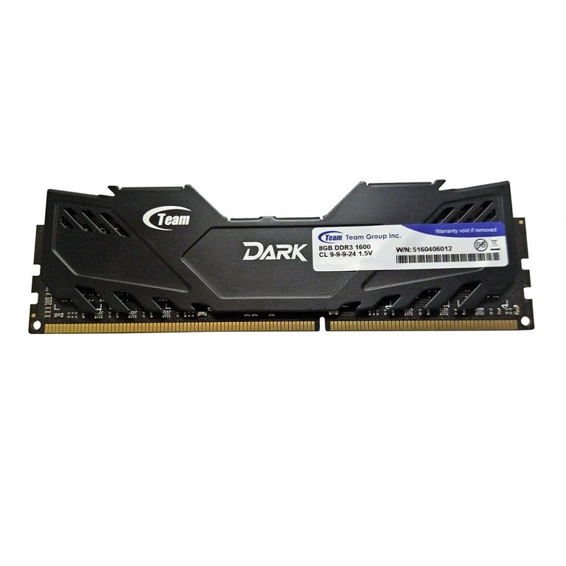 ram tản nhiệt TEAM GROUP DARK 8GB D3 1600