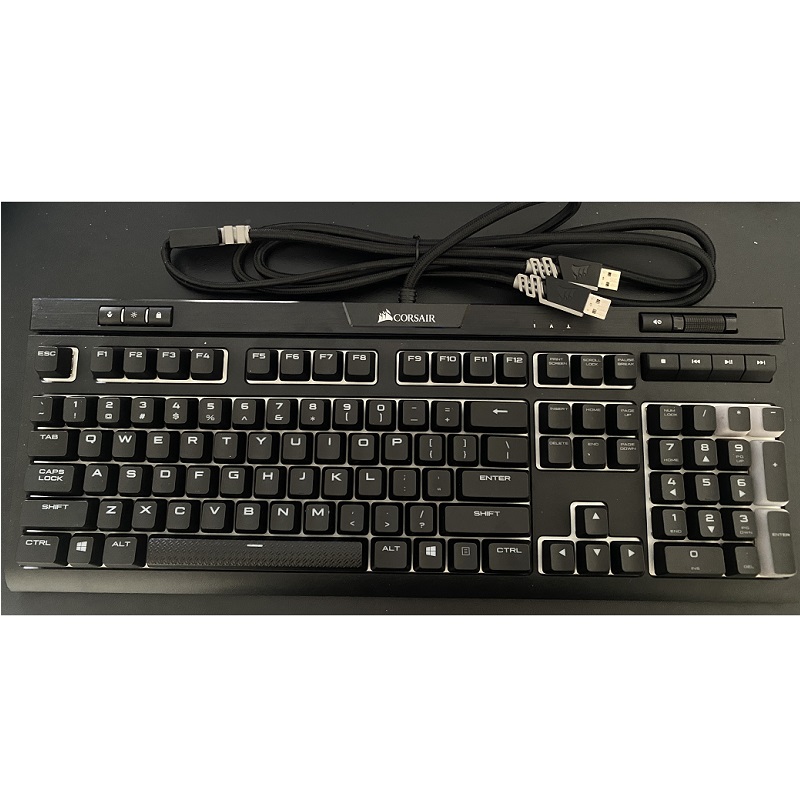 Bàn phím cơ, Bàn phím gaming CORSAIR STRAFE RGB MK.2 Mechanical Gaming Keyboard