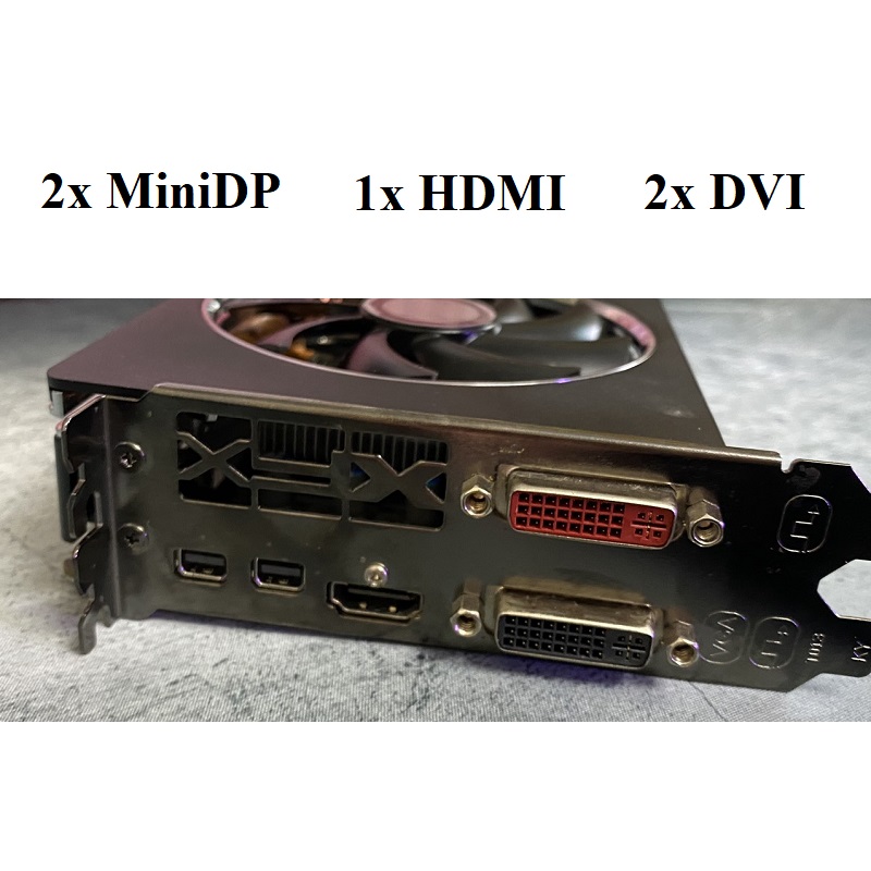 Card màn hình XFX Double D R9 270X - 2GB DDR5 256bit, hàng tháo máy BH 6 tháng