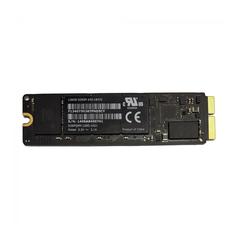SSD for MAC 2013 - 2017, 128GB - 256GB - 512GB (12+16 chân) hàng zin tháo máy BH 6 tháng