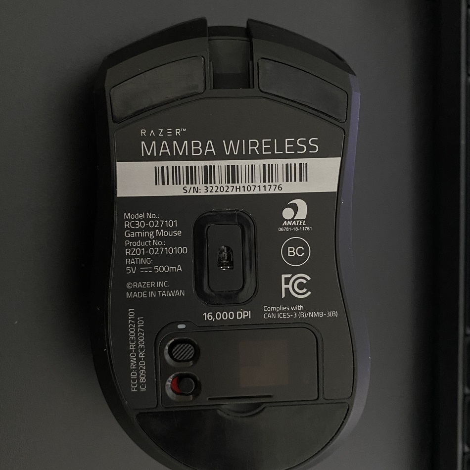 Chuột Chơi Game không dây - Razer Mamba Wireless, hàng chính hãng BH 6 tháng