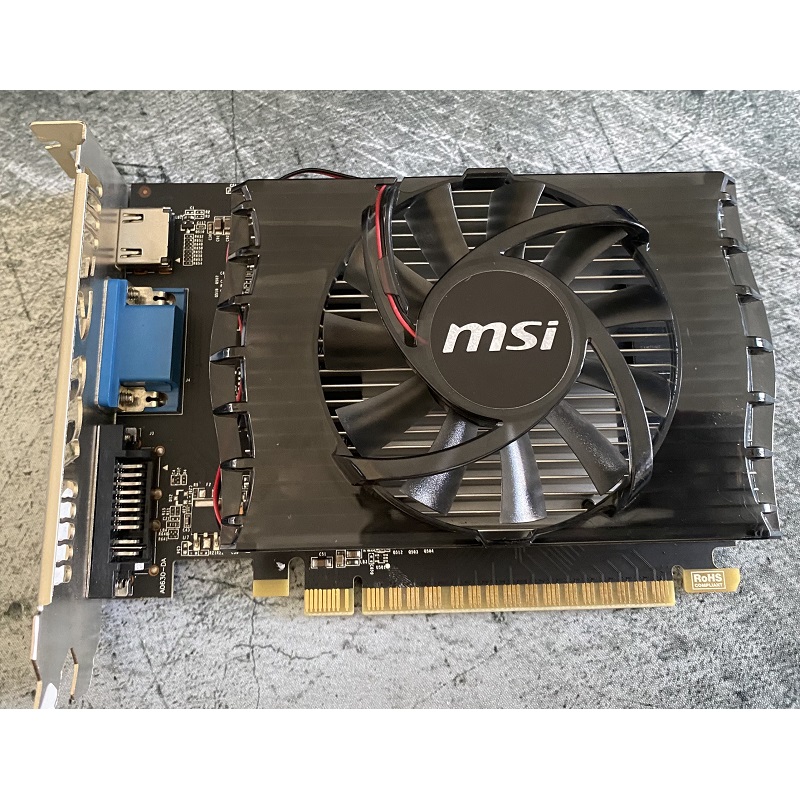 Card màn hình MSI GT 730 (n730) 2GB GDDR3 128bit, hàng zin tháo máy, BH 6 tháng