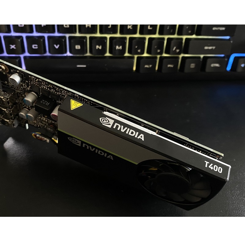 Card màn hình Nvidia Quadro T400, 4GB GDDR6 64bit, hàng zin tháo máy BH 6 tháng