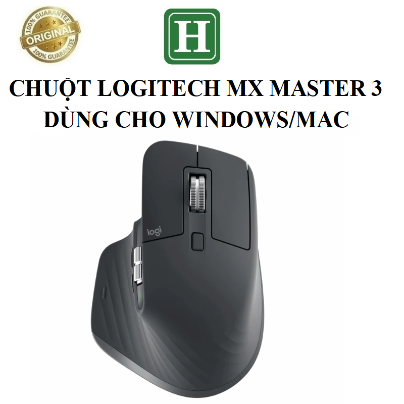 Chuột Bluetooth Không Dây Logitech MX Master 3 dùng cho PC Windows/MAC
