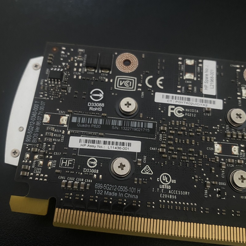 Card màn hình Nvidia Quadro P620 2GB 128 bit GDDR5 hàng chính hãng bảo hành 6 tháng