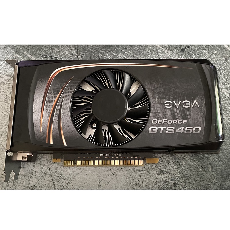 Card màn hình EVGA Geforce GTS450 1GB DDR5 128bit, hàng tháo máy BH 6 tháng
