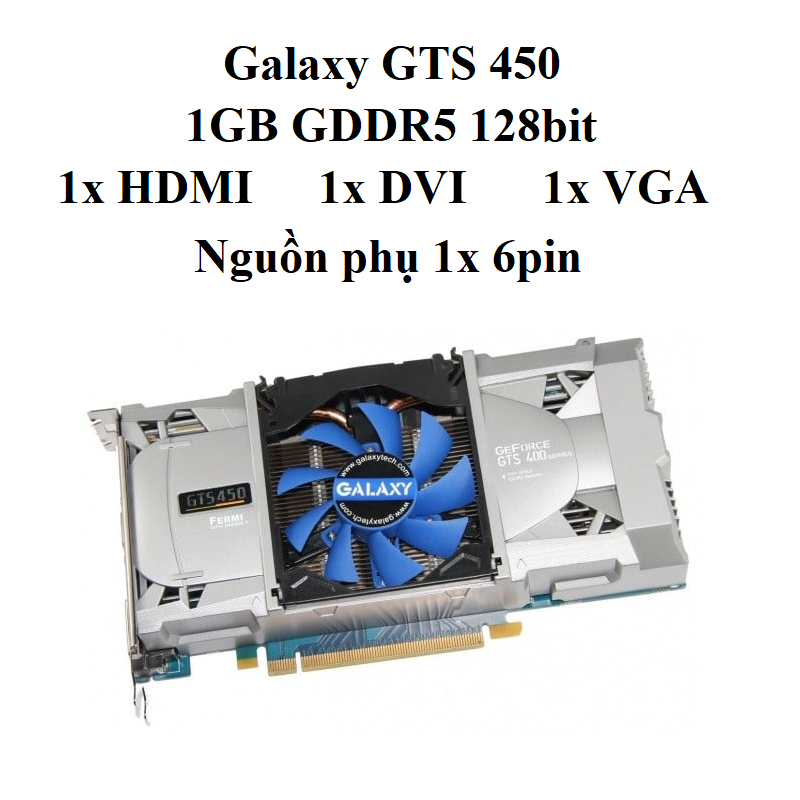 CARD Galaxy GTS 450  1GD5