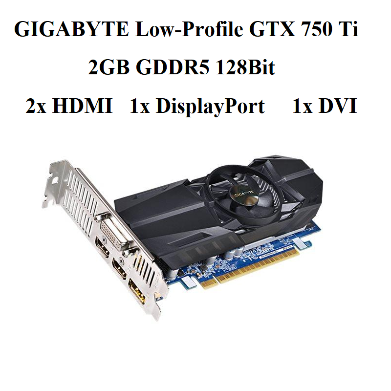CARD GIGABYTE GTX 750TI 2GB D5
