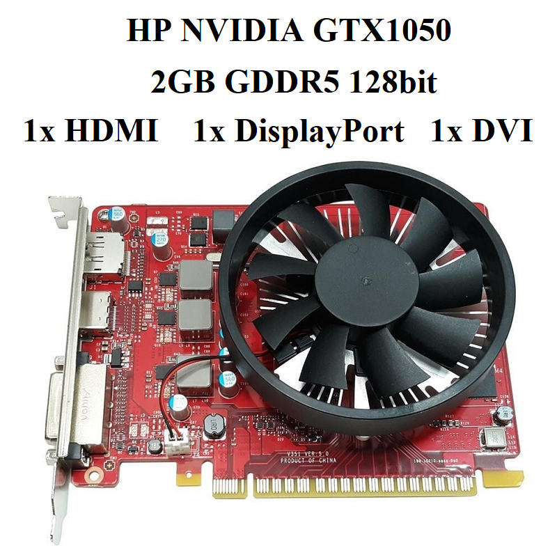CARD NVIDIA GTX 1050 (HP) 2GB