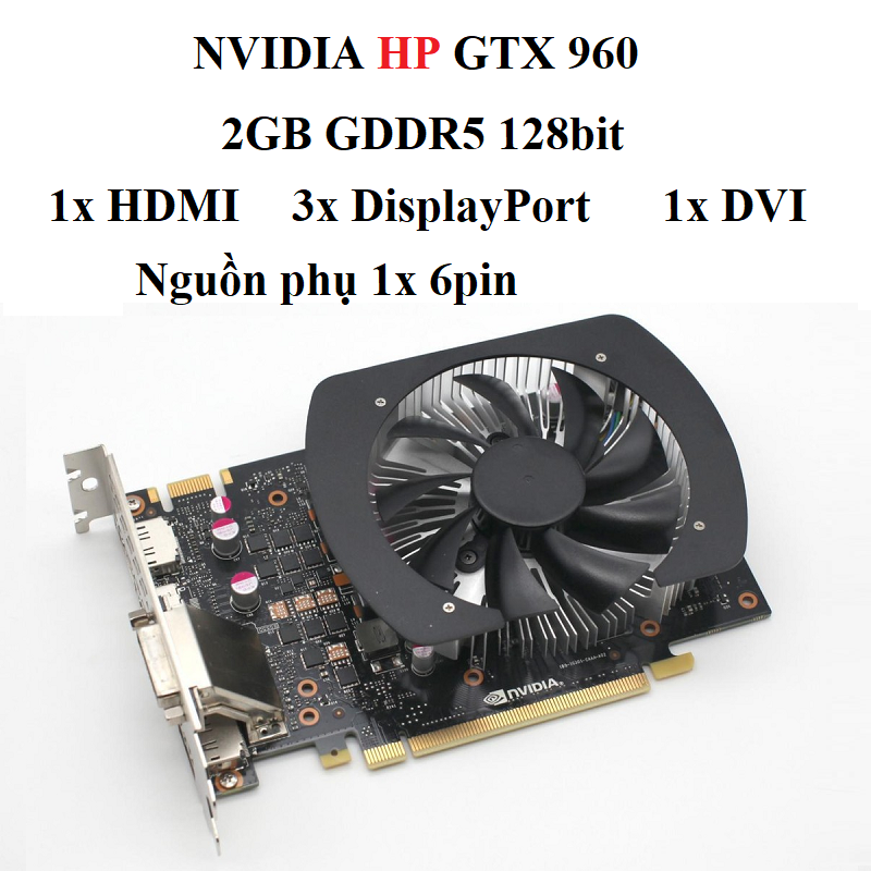 card nvidia HP gtx 960 2gb