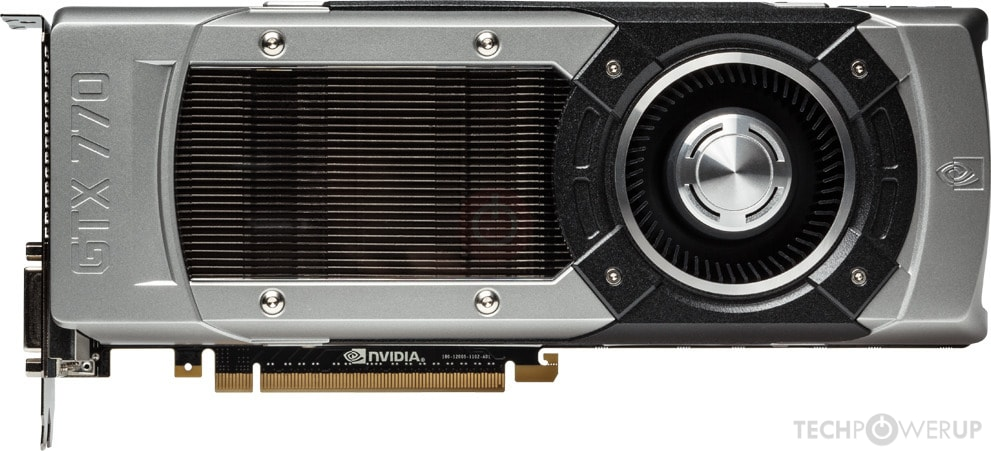 card NVIDIA GeForce GTX 770 2gb