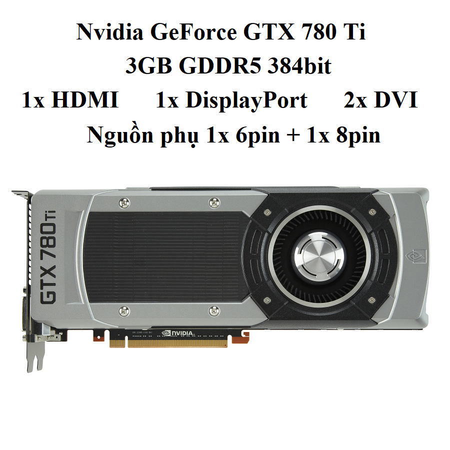 CARD NVIDIA GTX 780ti founder edition- 3GB D5