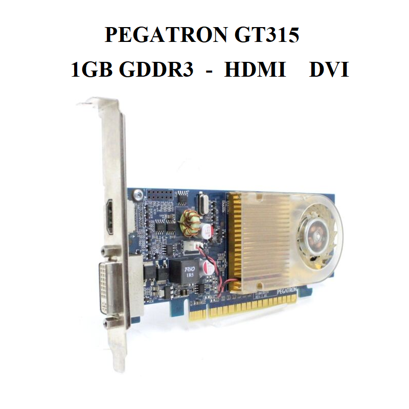 CARD PEGATRON GT315 - 1GB D3