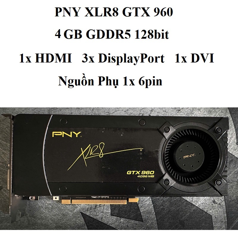 CARD MÀN HÌNH PNY  GTX 770 2 FAN - 4GB