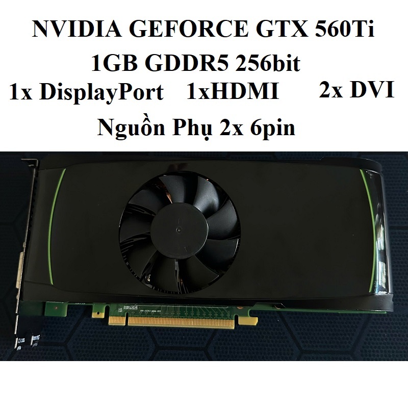 CARD MÀN HÌNH Nvidia GeForce GTX 660, 1.5GB GDDR5 192bit, hàng zin tháo máy BH 6 tháng