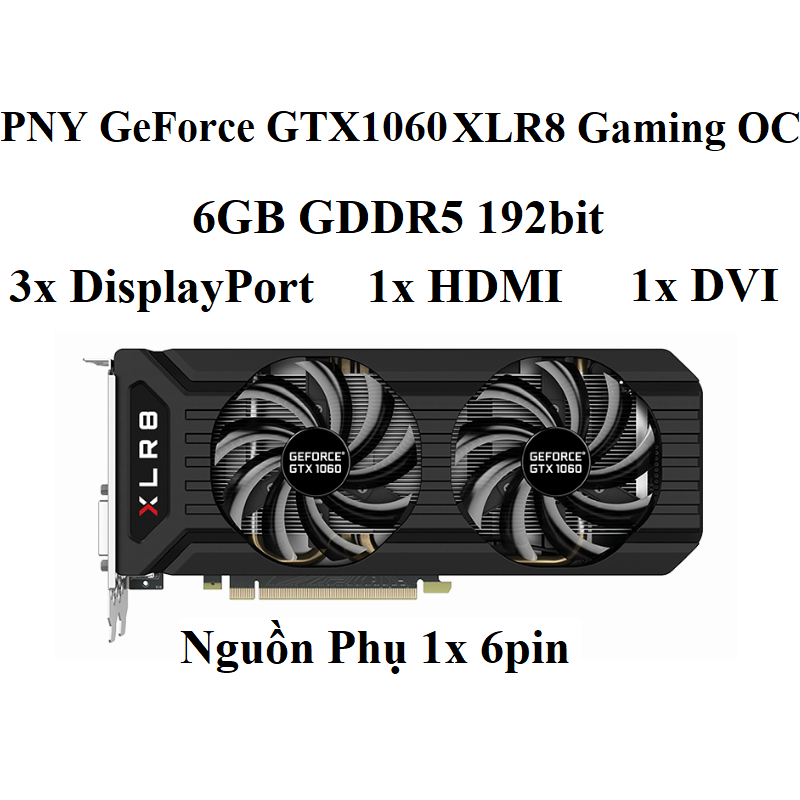 CARD MSI GTX 1060 OC 3GB DDR5