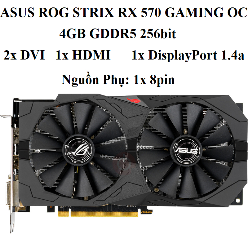 CARD MÀN HÌNH AMD RADEON RX 480 - 4GB