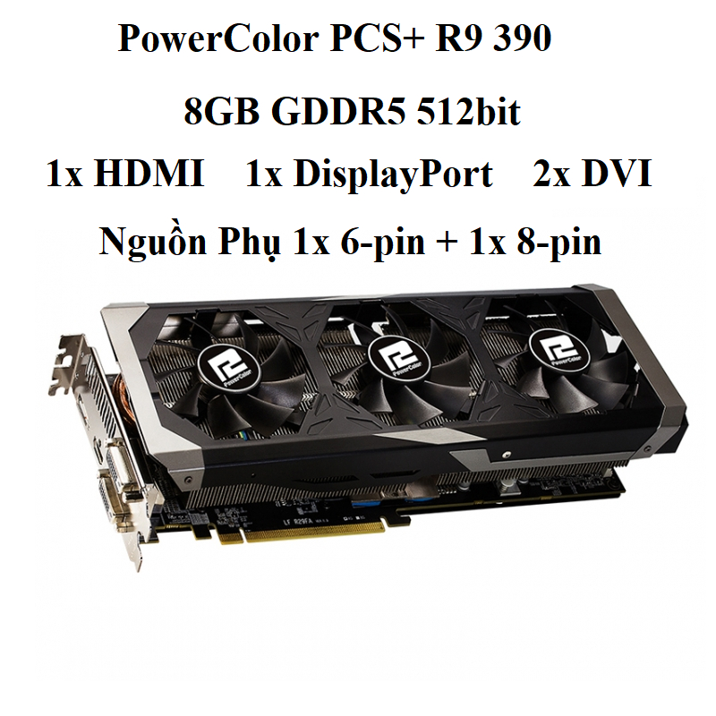 CARD MÀN HÌNH AMD RADEON RX 480 - 4GB
