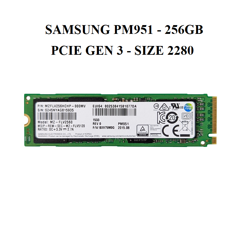 Ổ cứng SSD M2 PCIe NVMe LITE ON  - 512gb