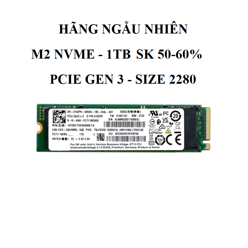 Ổ CỨNG SSD NVME KINGSTON NV2 GEN 4 - 1TB
