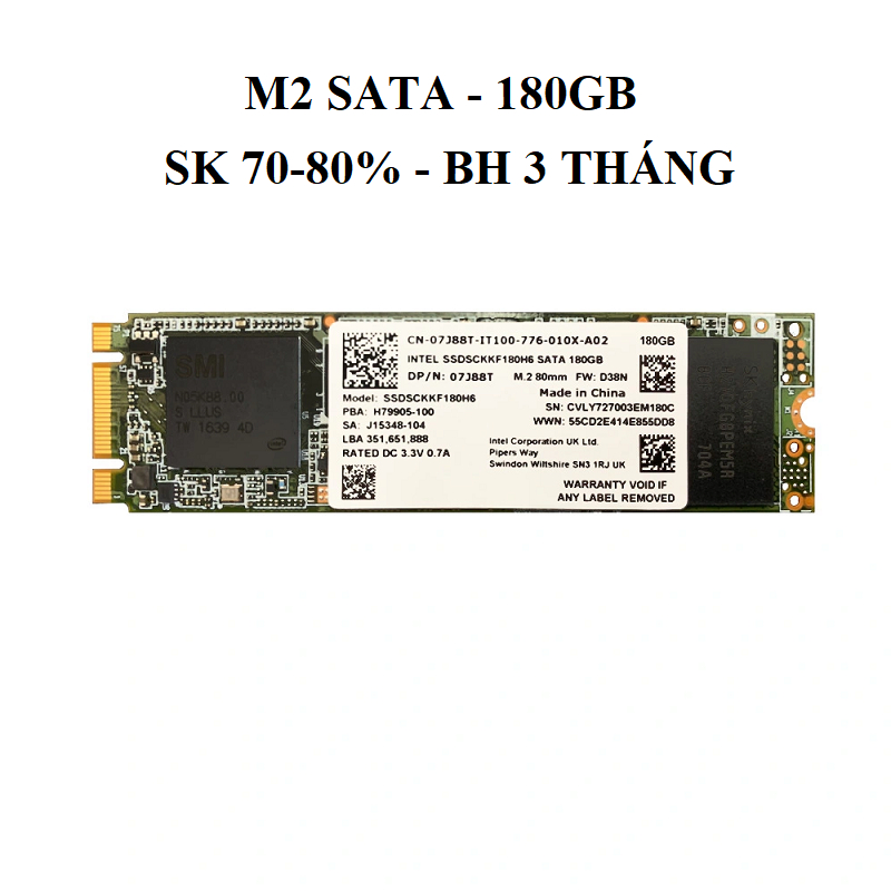 Ổ CỨNG SSD MICRON M600 M2 SATA - 256gb