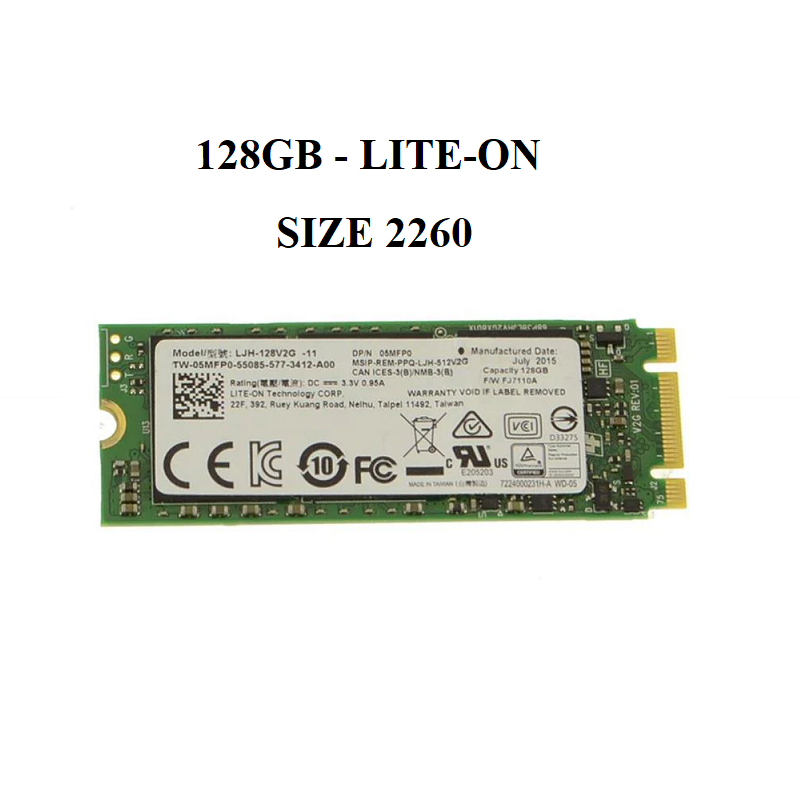 SSD M2 NVME TRANSCEND ngắn - 64gb
