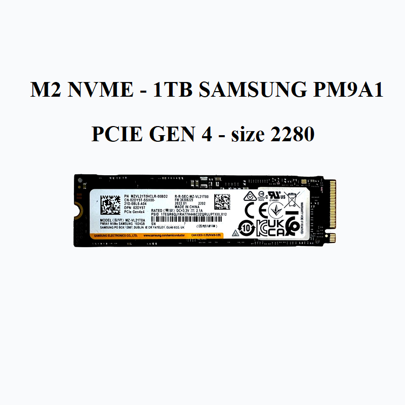 Ổ CỨNG SSD NVME KINGSTON NV2 GEN 4 - 1TB
