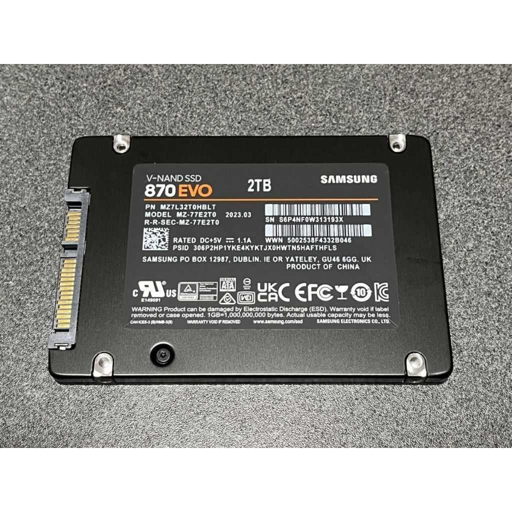 Ổ CỨNG SSD SAMSUNG 870 EVO - 500GB