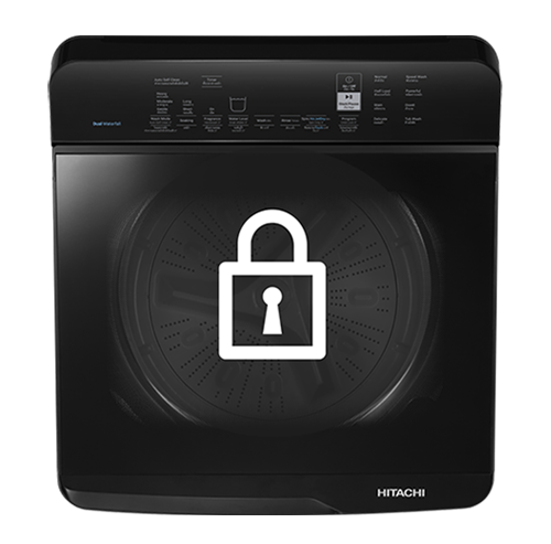 Máy giặt cửa trên HITACHI Inverter _ Dual Waterfall 13.5 Kg  - LTL H3MVJWT_GG
