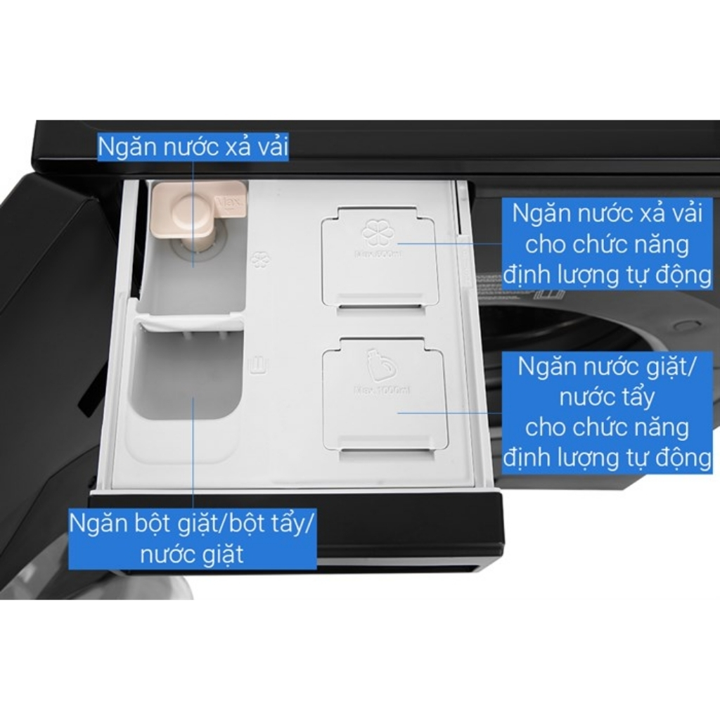 Máy giặt sấy cửa trước HITACHI Inverter Giặt 12 kg / Sấy 8 kg - BD_D120XGV_MAG