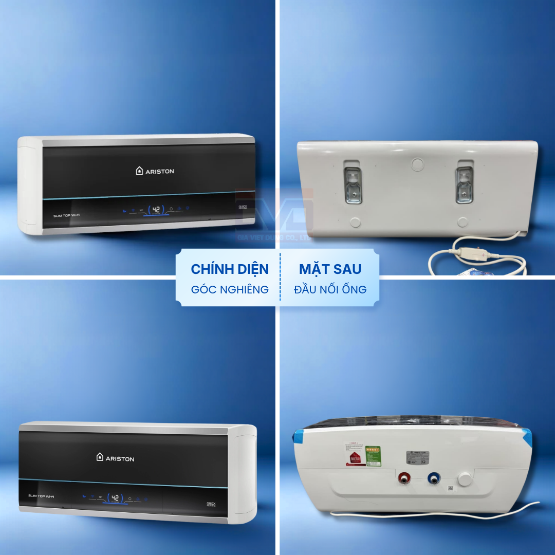 Bình Nóng Lạnh Ariston 20 Lít Slim3 SL3 20 TOP WIFI Chính Hãng