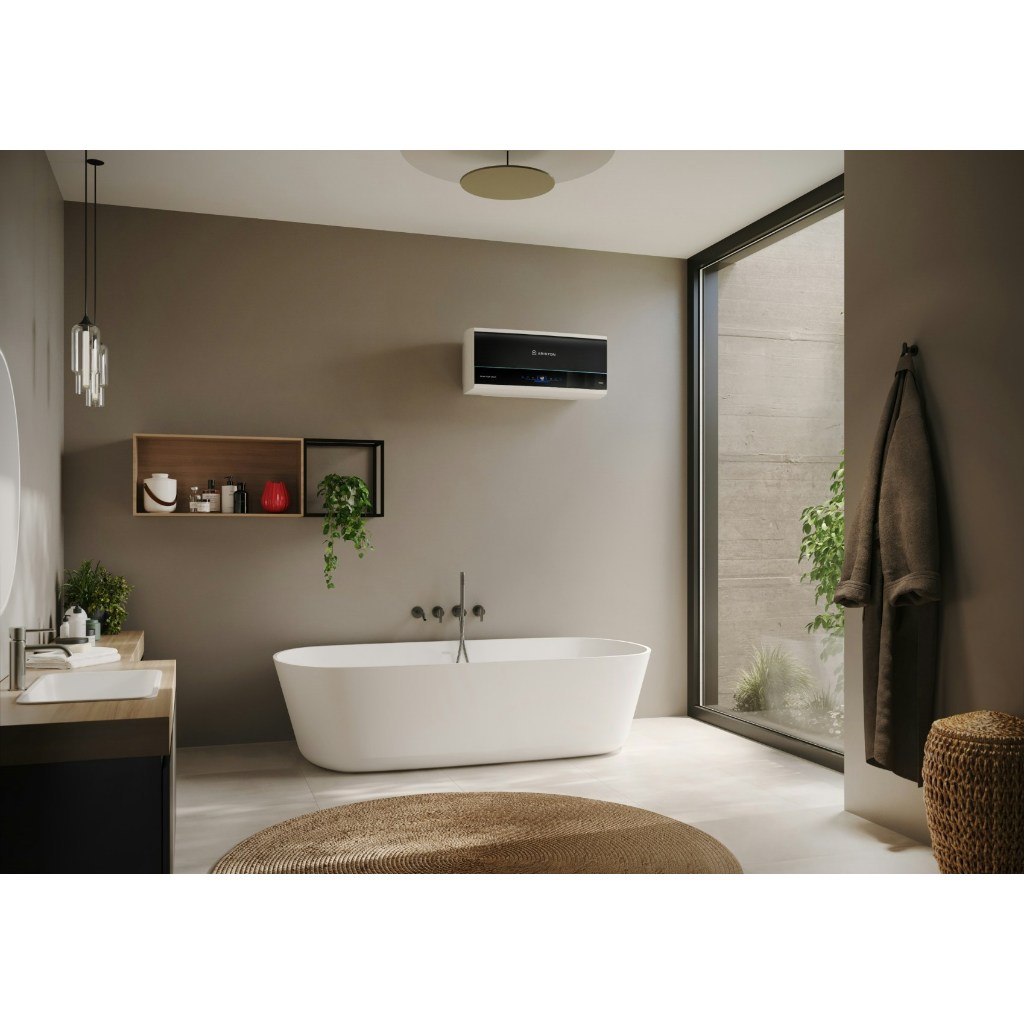 Bình nước nóng gián tiếp Ariston SLIM 3  20L - Kết nối Wifi - SL3-20TOP-WIFI - Hàng chính hãng