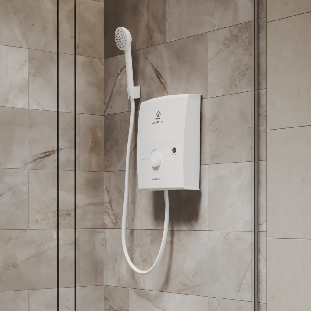 Bình nước nóng trực tiếp Ariston AURES Easy 3500W - Siêu nhạy - AURES-3.5 - Hàng chính hãng