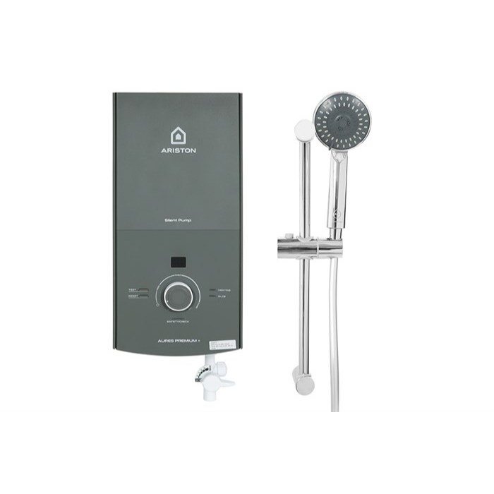 Bình nước nóng trực tiếp ARISTON AURES 4500W - Có bơm tăng áp - AURESPRE+4.5P - Hàng chính hãng