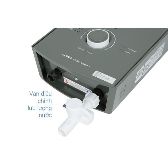 Bình nước nóng trực tiếp ARISTON AURES 4500W - Có bơm tăng áp - AURESPRE+4.5P - Hàng chính hãng