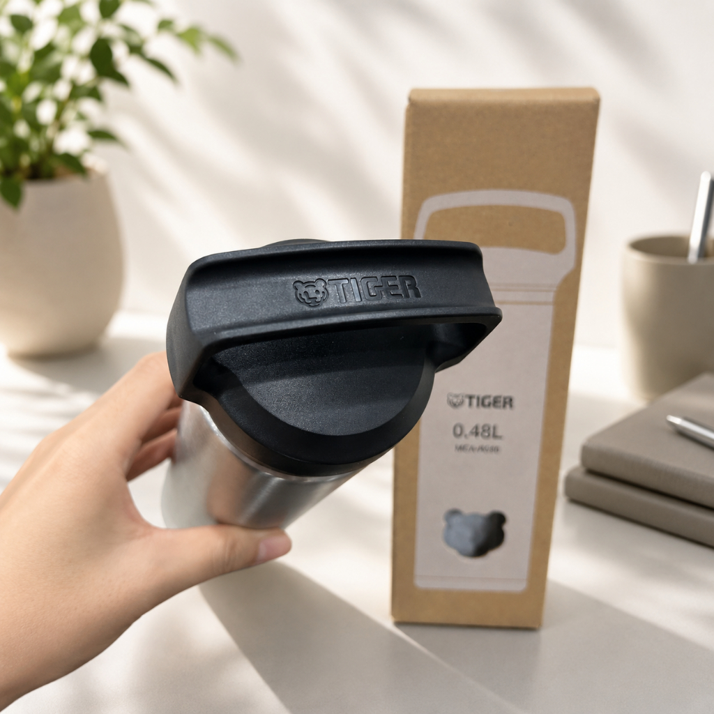 Bình giữ nhiệt lưỡng tính Tiger 480ml _ Công nghệ chống bám bẩn _ MEA_B048 _ XSV _ Hàng chính hãng
