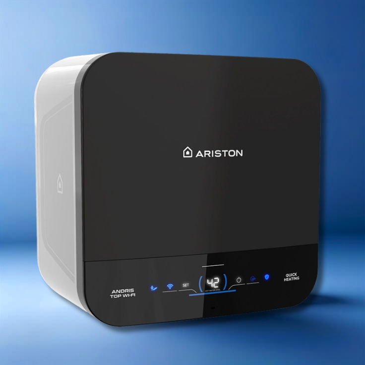 Bình nước nóng gián tiếp Ariston Andris 3 30L kết nối Wifi thông minh  AN3_30_TOP WIFI VN