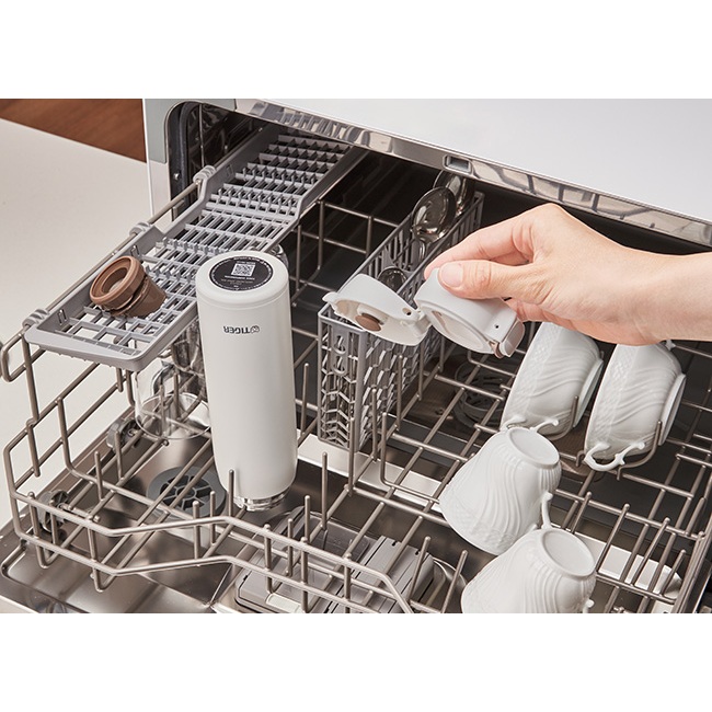 Bình cách nhiệt chân không Tiger MKR-W035 công thái học , bình giữ nhiệt dùng được máy rửa bát