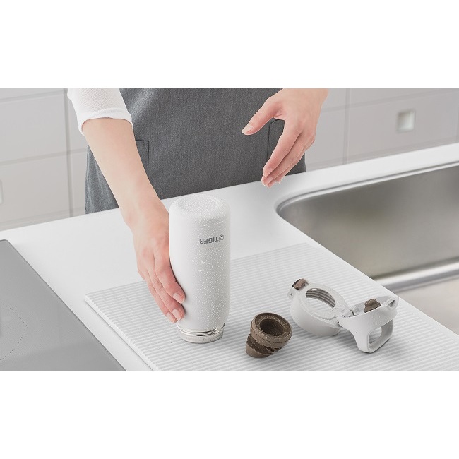 Bình giữ nhiệt lưỡng tính Tiger MTA_J050 sơn nhám chống tượt, bình giữ nhiệt qoai xách công thái học