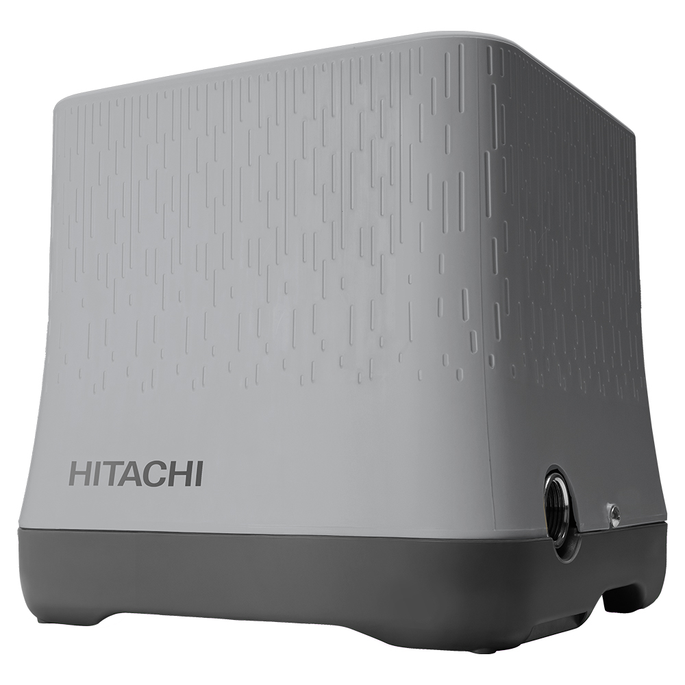 Máy bơm nước tăng áp tự động HITACHI _ Kiểu dáng vuông 300W - WM_P300GX3_WH