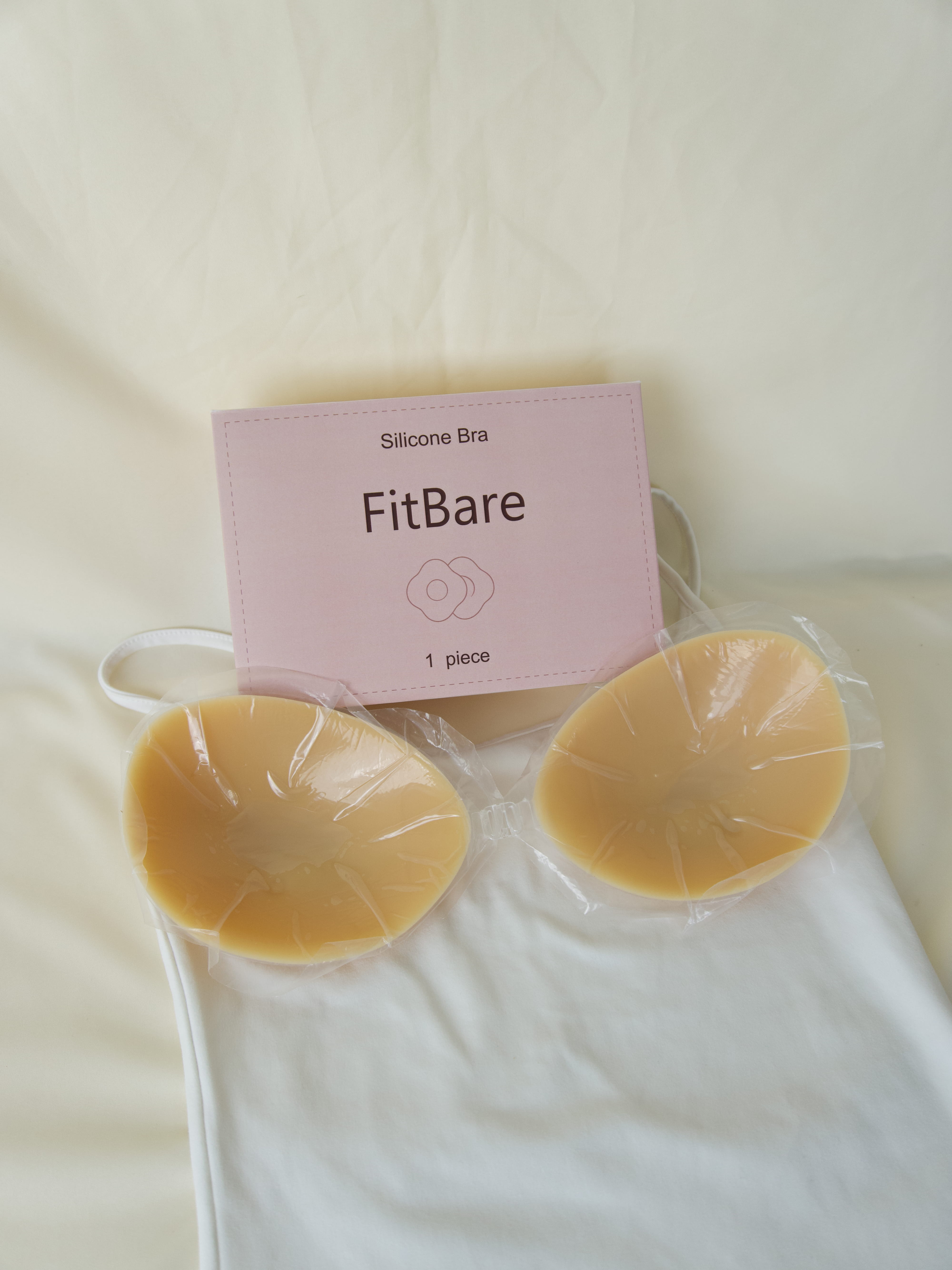 Áo Ngực Silicon Fitbare 1cm ZY-EB2602 - Bra Dán Ngực Nâng Ngực Tạo Khe, Siêu Bám Dính Chống Nước Mặc Áo Hở Lưng Bơi
