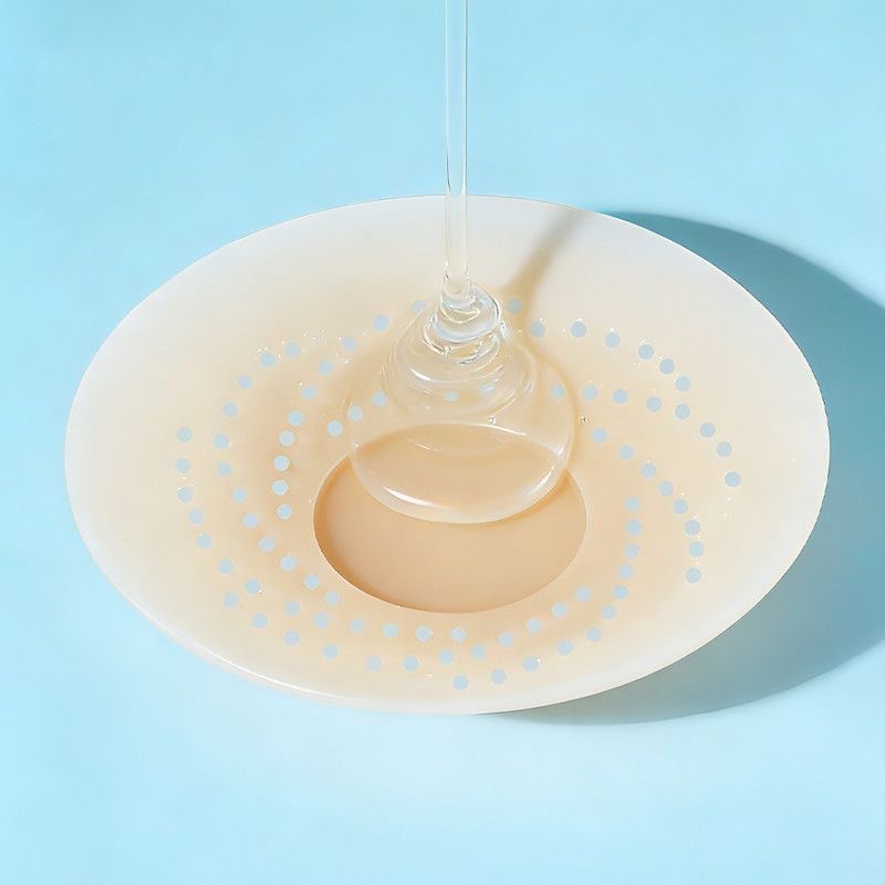 Miếng Dán Ngực Silicone Có Lỗ Mỏng Nhẹ FitBare H-234 (8cm) - Dán Keo, Thoáng Khí, Kháng Mồ Hôi, Tái Sử Dụng (Màu Nude)
