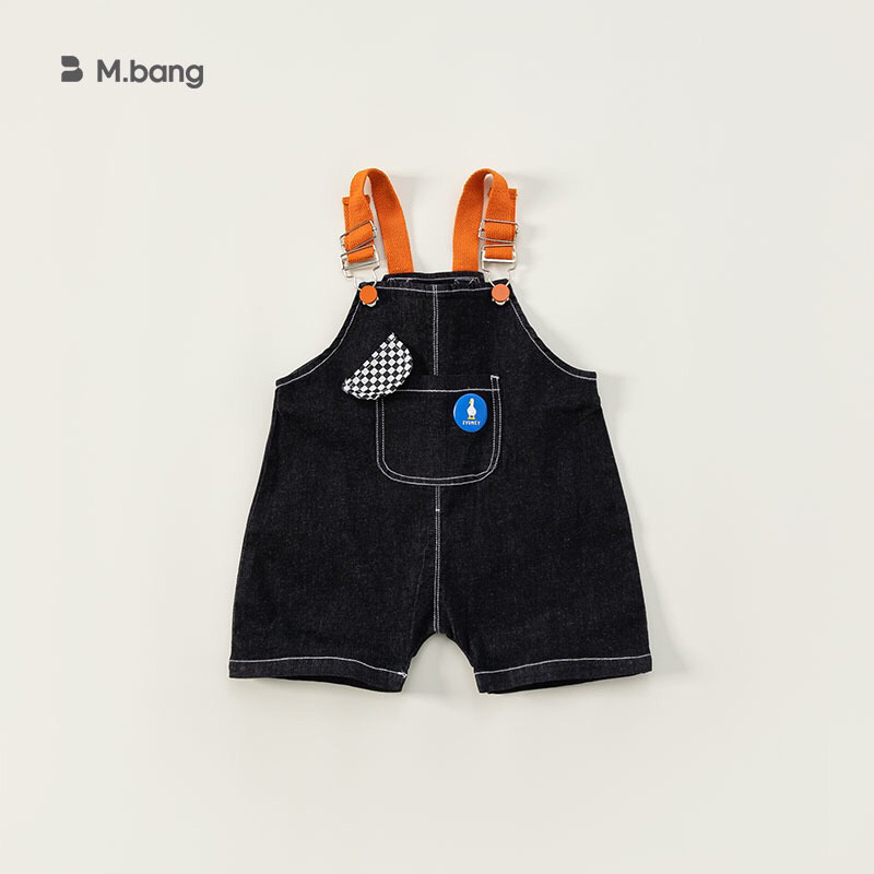 Yếm bò cho bé gái Mbang chất nhẹ mát