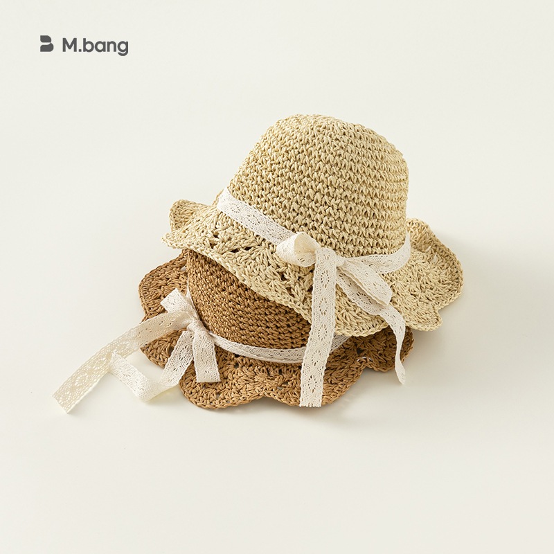 Mũ bé gái Mbang xinh xắn, Mũ bé gái gắn nơ siêu xinh