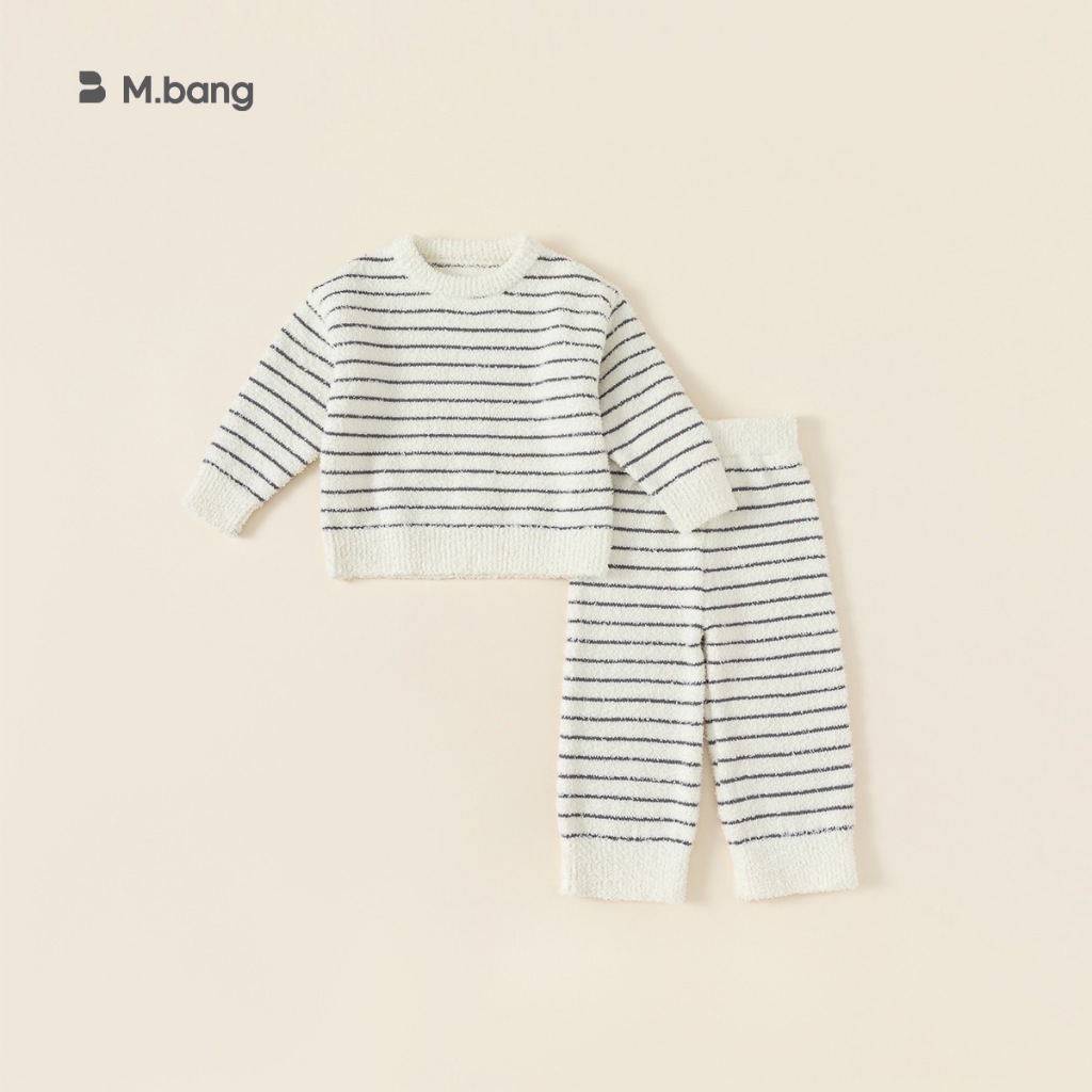 Set quần áo bé gái Mbang siêu dày ấm, Set quần áo cho bé gái Mbang chất bông siêu ấm