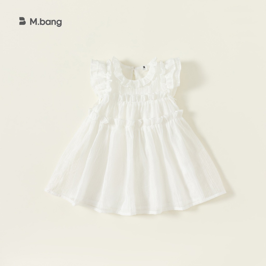 Váy hè bé gái vải siêu mềm nhẹ thoáng mát M.bang cho bé gái