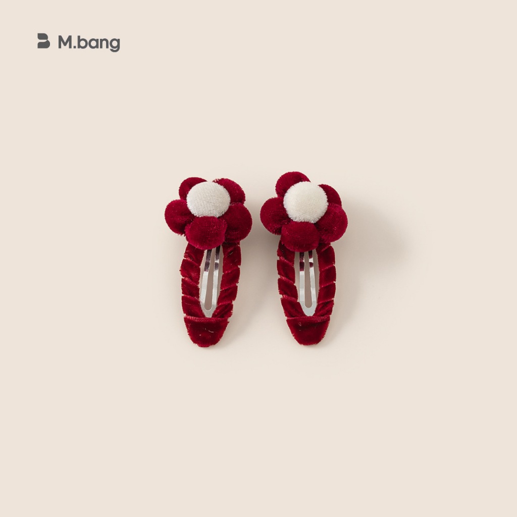 (Hàng tặng không bán) Bím tóc màu đỏ cho bé gái M.bang