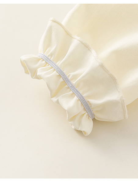 set quần áo bé gái kèm áo len Mbang đính nơ xinh xắn. Set quần áo bé gái 3 chi tiết Mbang hàng thiết kế