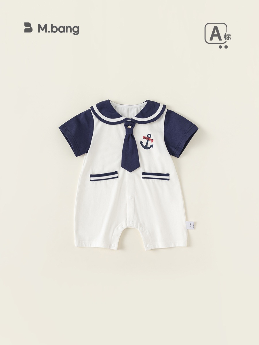 Váy và body sơ sinh vải cotton siêu mềm thoáng M.bang cho bé trai, bé gái